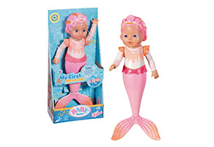 Baby Born 37cm My First Mermaid Doll